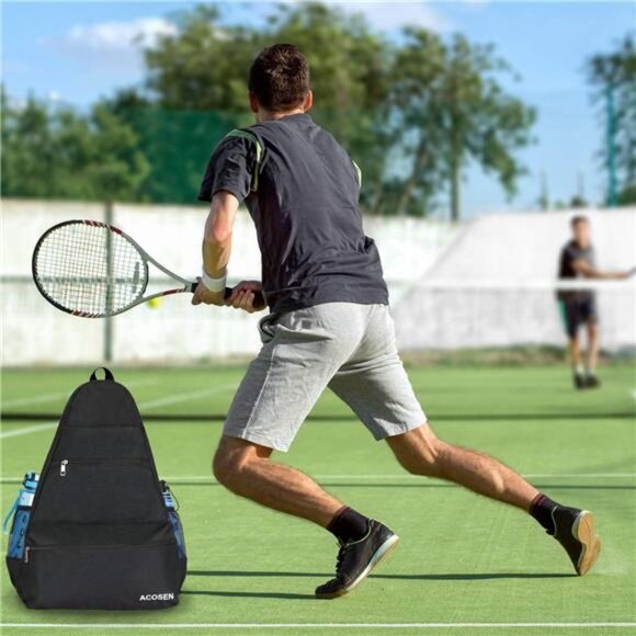 Tennis Bag Tennis Backpack - Large Tennis Bags for Women and Men to Hold Tennis - Picture 6 of 7